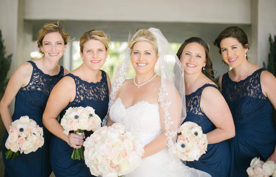 bridesmaids bouquets Huntington Beach Wedding