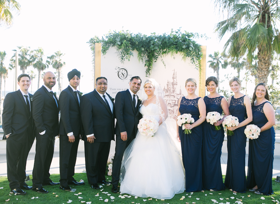 bridal party Huntington Beach Wedding
