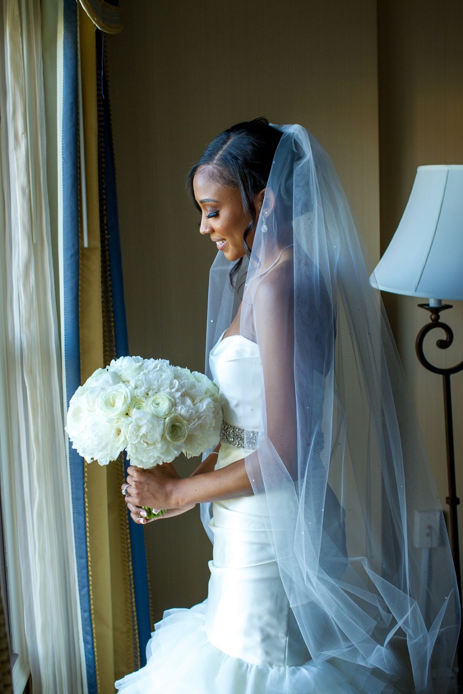 Flowers by Cina, Langham Pasadena wedding, Kelsey Events, Frank Salas, blush wedding, ivory wedding