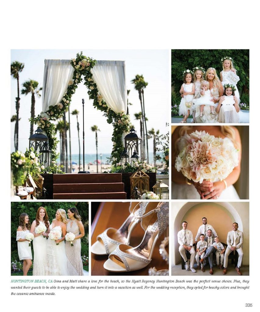 Flowers by Cina, Coastal Chic Wedding, Hyatt Regency wedding, Chic Productions, Ceremony Magazine, ivory wedding, seaside wedding, Christopher Todd Studios 