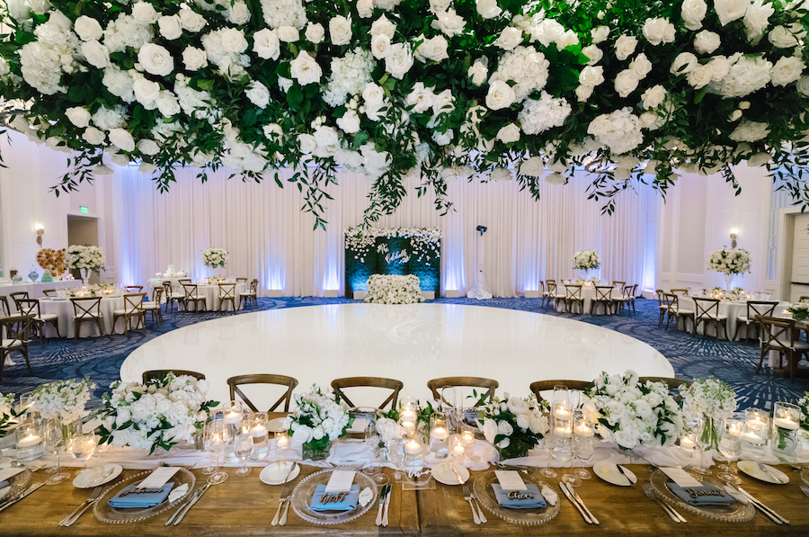 Flowers by Cina, Pure Lavish Events, Lauren Eckmeder, Vanity Belles Beauty Bar, The White Dress, Simply Sweet Cakery, Lindsey Edson, Brooke Corpus, The Habit, Jim Kennedy, Honored Occasions, A Moment to Cherish, Focus Photo Suites, Jeff Cook, Jim Kennedy, Crystal Creations, Signature Party Rentals, Oak Tree Wedding Rentals, Chiavari Chair Rentals, BBJ Linen, Pirouette Paper Company, Hilton Waterfront, California Wedding Day, Rayce PR