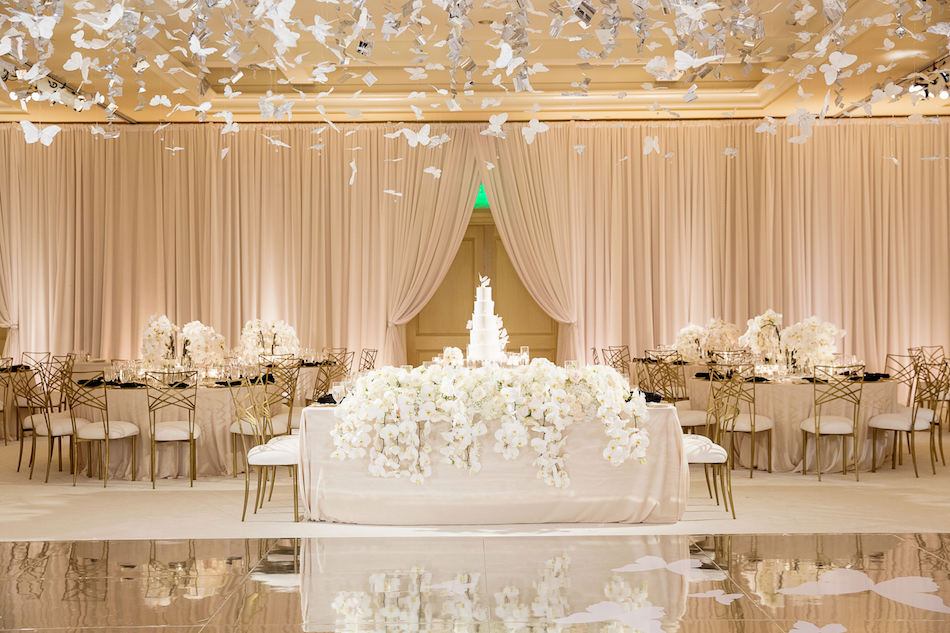 cake display, wedding cake, reception florals, floral design, florist, wedding florist, wedding flowers, orange county weddings, orange county wedding florist, orange county florist, orange county floral design, flowers by cina