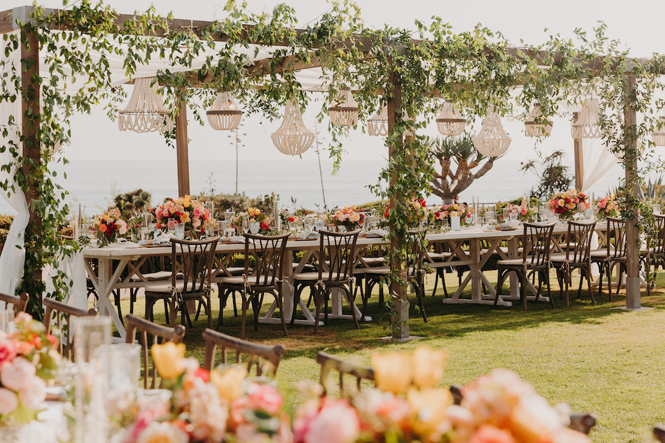 floral design, florist, wedding florist, wedding flowers, orange county weddings, orange county wedding florist, orange county florist, orange county floral design, flowers by cina, vibrant florals, outdoor reception, reception florals