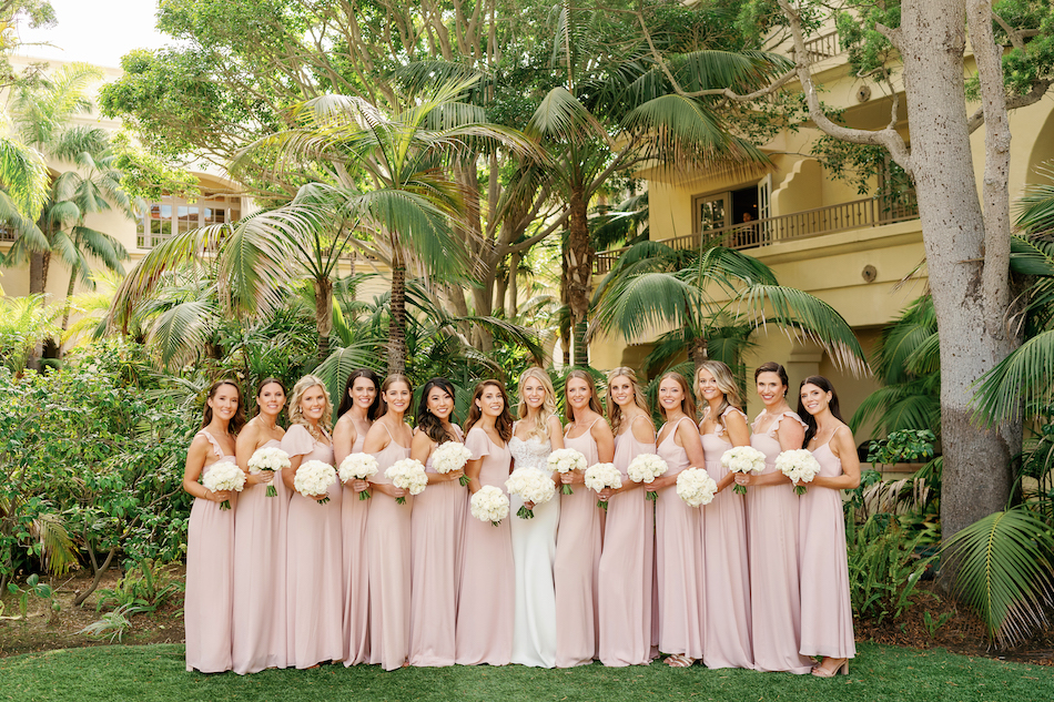 floral design, florist, wedding florist, wedding flowers, orange county weddings, orange county wedding florist, orange county florist, orange county floral design, flowers by cina, bridesmaids, blush bridesmaidsdresses, bride squad
